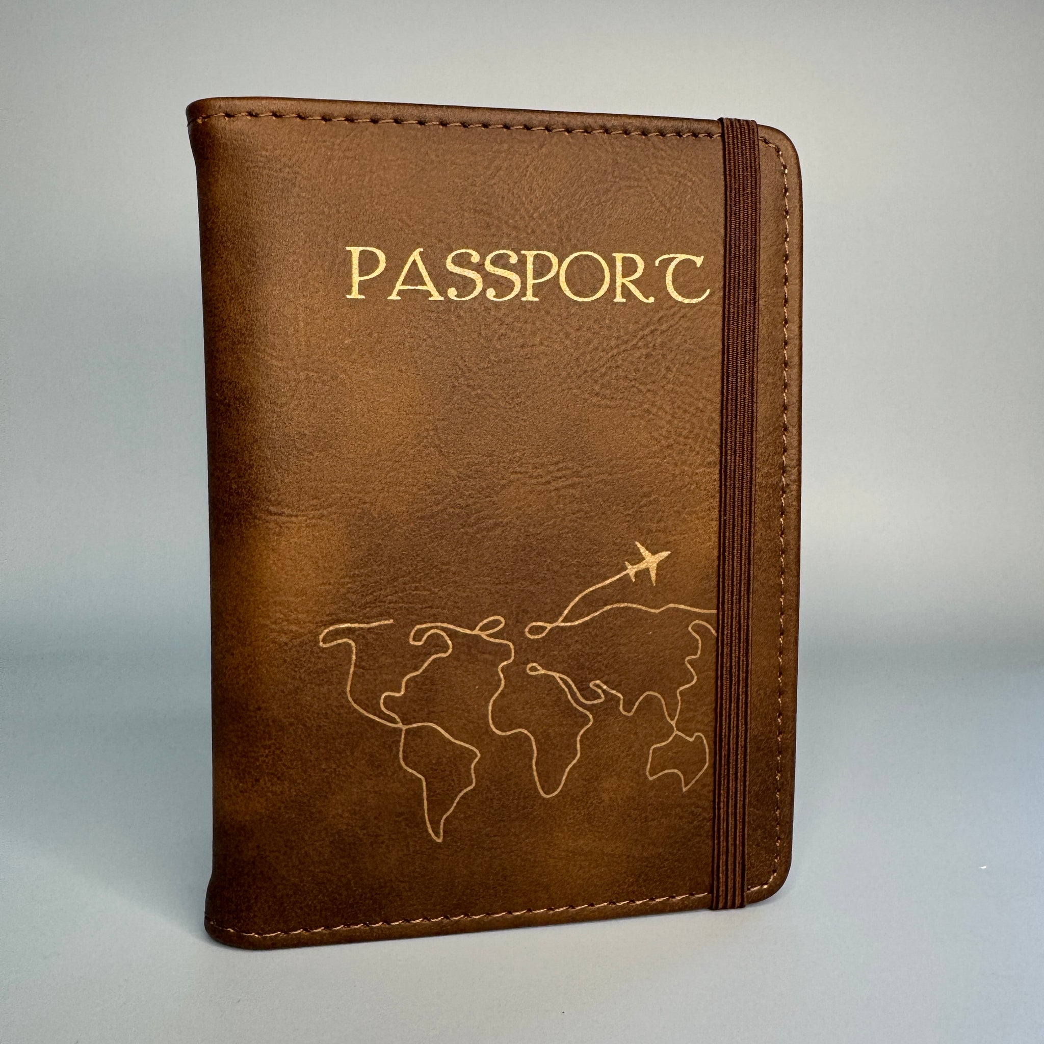 Reisepassetui / Reisepass Leder Schutzhülle "HeimatLiebe"